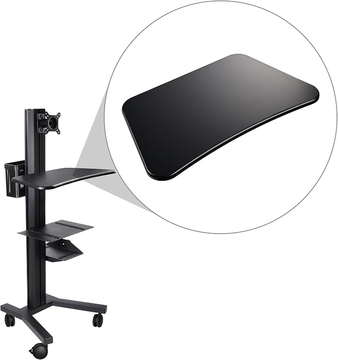 Yescom Sliding Desktop Keyboard Tray - Image 3
