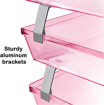 Acrimet Facility 4 Tier Letter Tray, Side Load, Letter Size/A4, Desktop File - Image 4
