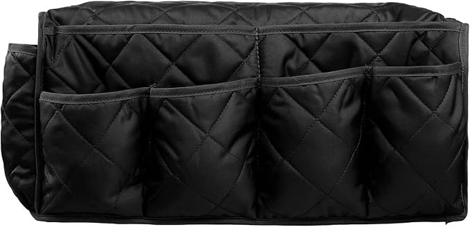 Black Sofa Armrest Organizer by Bellcon