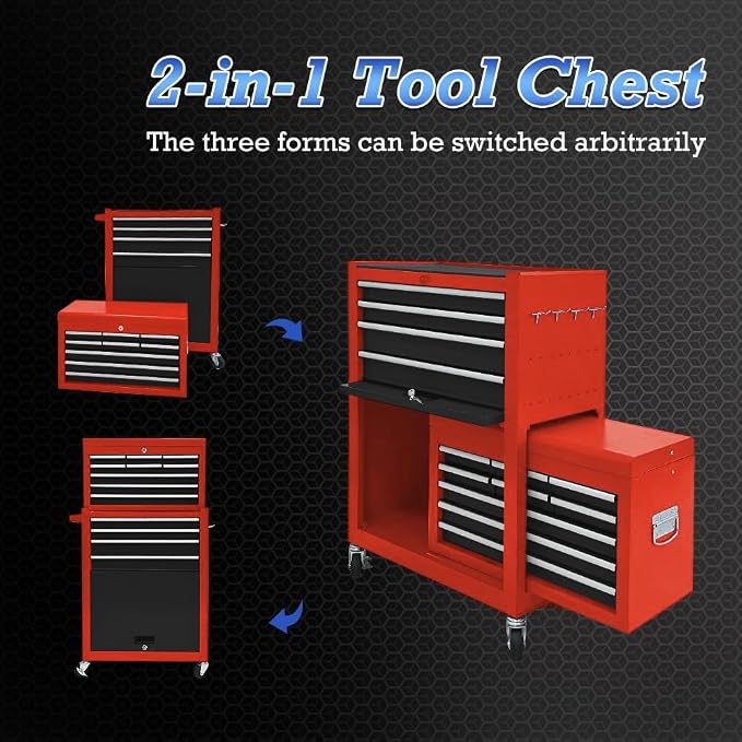 13 Drawer Tool Chest, Tool box - Image 6