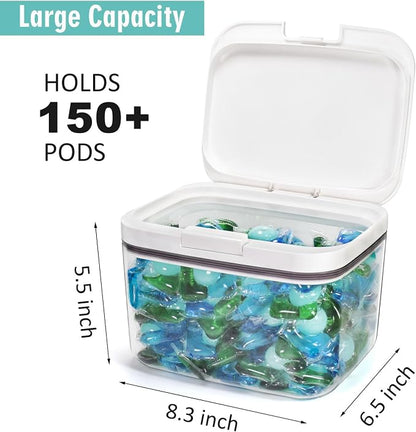 Pensino Laundry Pods Container Laundry Pod Holder - Image 4