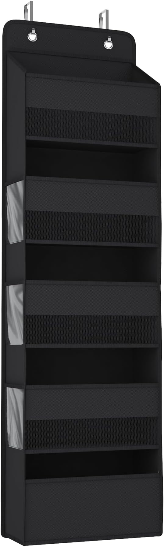 1 Pack 5-Tier Over the Door Organizer, Heavy-Duty Large Deep Pocket Hanging - Image 2