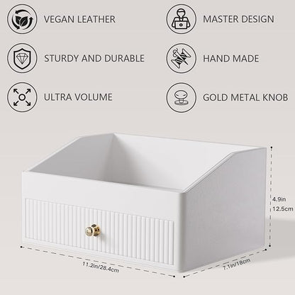 Makeup Organizer, Leather Skin Organizer - Image 4
