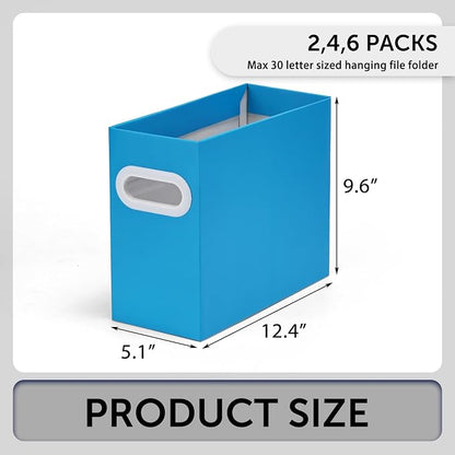 Hanging File Organizer, Cardboard File Folder Organizer - Image 2