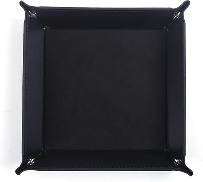 siduater Valet Tray Desktop Storage Organizer – Vegan Leather Catchall Tray by siduater