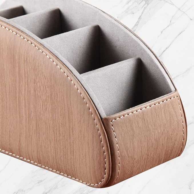 YAPISHI All-in-One Leather TV Remote Control Holder - Image 7