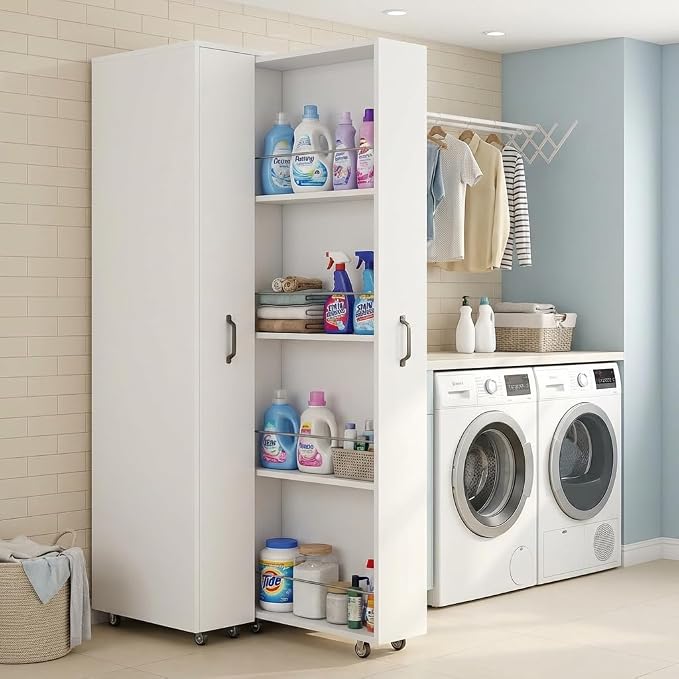Double Pull Out Pantry Cabinet - Image 7