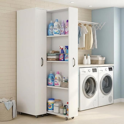 Double Pull Out Pantry Cabinet - Image 7