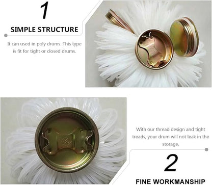 Luxshiny 8pcs Oil Drum Cover Thread Cap Water Bucket Cover Can Cap Replacement - Image 5