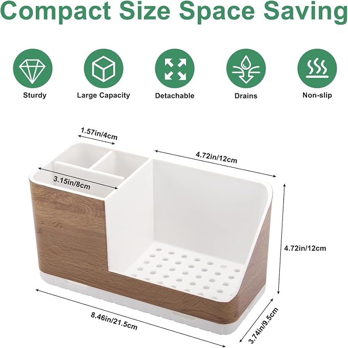 Toothbrush Holders for Bathrooms Countertop Organizer and Storage, Kids - Image 6