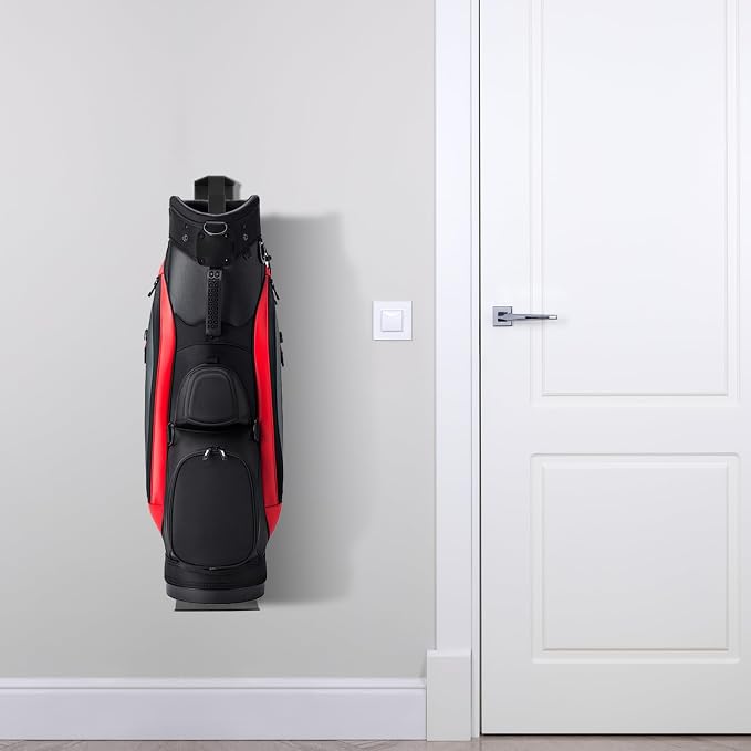 Wall Mount Golf Bag Storage Stand Organizer Rack - Image 5