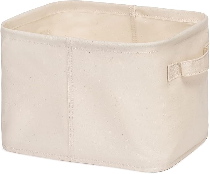 Decorative Basket Rectangular Fabric Storage Bin Organizer Basket by YONBEN