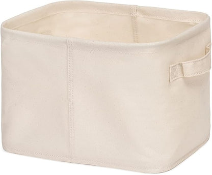 Decorative Basket Rectangular Fabric Storage Bin Organizer Basket by YONBEN
