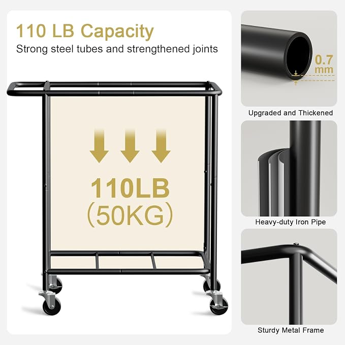 Chrislley Double Laundry Hamper - Image 5