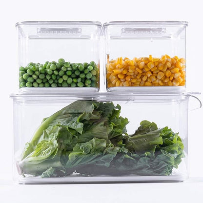 iPEGTOP Fridge Produce Saver Food Storage Bin Containers, Stackable - Image 4
