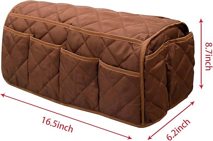 2 in 1 Waterproof Armrest Covers Sofa Arm Organizer - Image 2