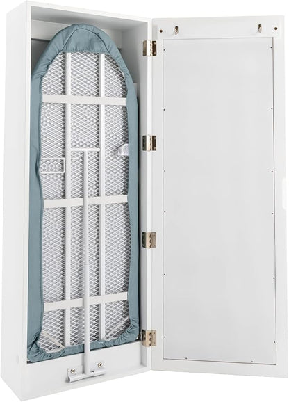 Wall Mounted Ironing Board Cabinet, Foldable Hanging Ironing Board - Image 5