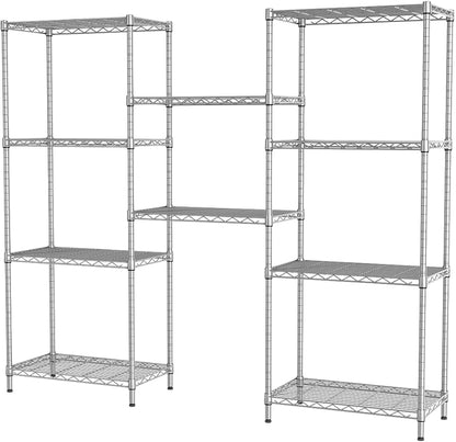 SINGAYE Shelf Wire Shelving Adjustable Storage Shelves Rack Standing Units - Image 8