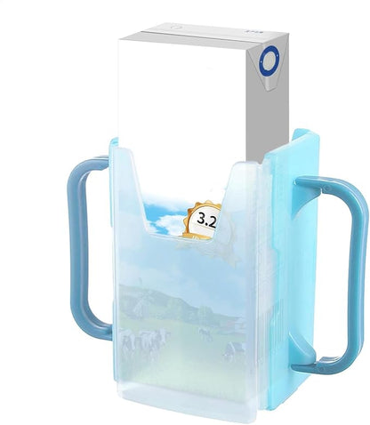 Milk Carton Holder Adjustable Folding Spill Proof Telescopic | Milk Box by Unknown