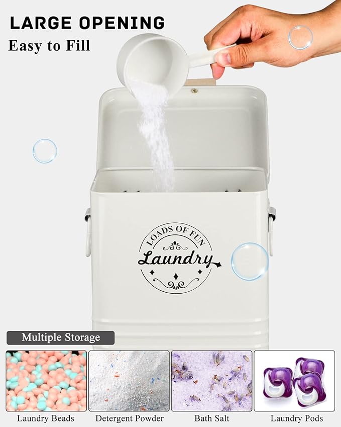 Laundry Detergent Powder Container Dispenser Holder - Image 5