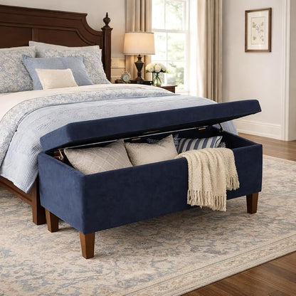 HomePop 36" Storage Ottoman Bench - Image 4