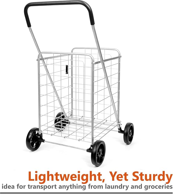 Grocery Utility Shopping Cart - Image 2