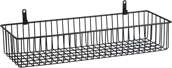 Farmhouse Décor Metal Wire Organizer Storage Basket Bin-Toilet Paper - Image 9