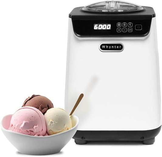 Whynter Ice Cream Maker Machine Automatic 1.28 Qt Upright by Whynter