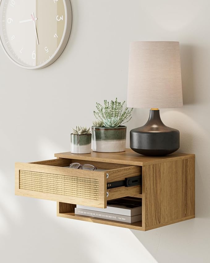 Floating Nightstand, Small Modern Floating Nightstand - Image 4