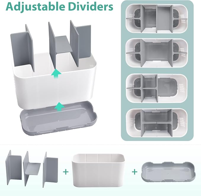 Boperzi Toothbrush and Toothpaste Holder Drainage - Image 4