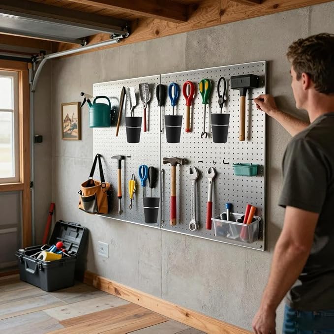 6 Set Ring Style Pegboard Hooks - Image 7