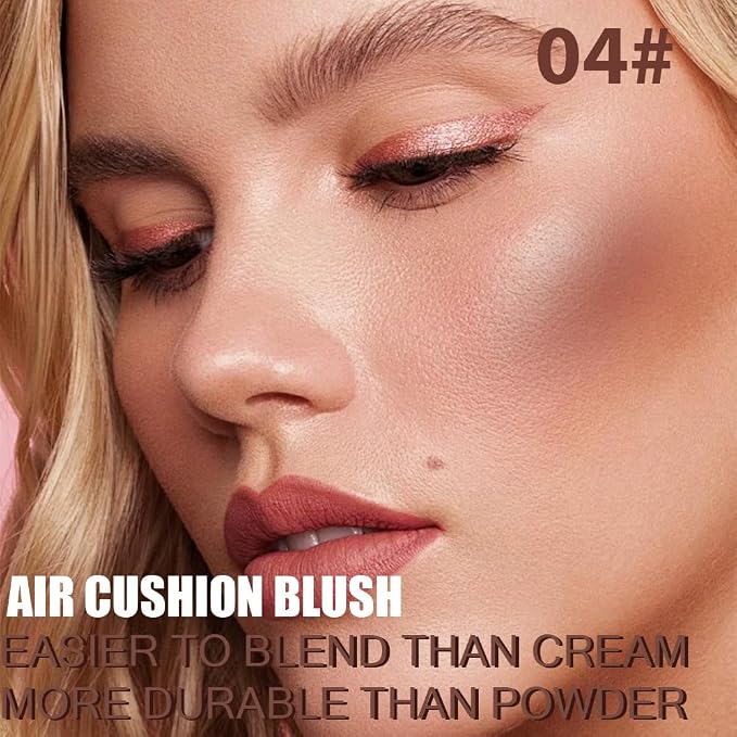 Powder Matte Blush Cheeks Face Makeup - Image 2