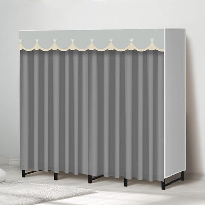 Portable Closet Rack Heavy-Duty Foldable Garment Racks - Image 2