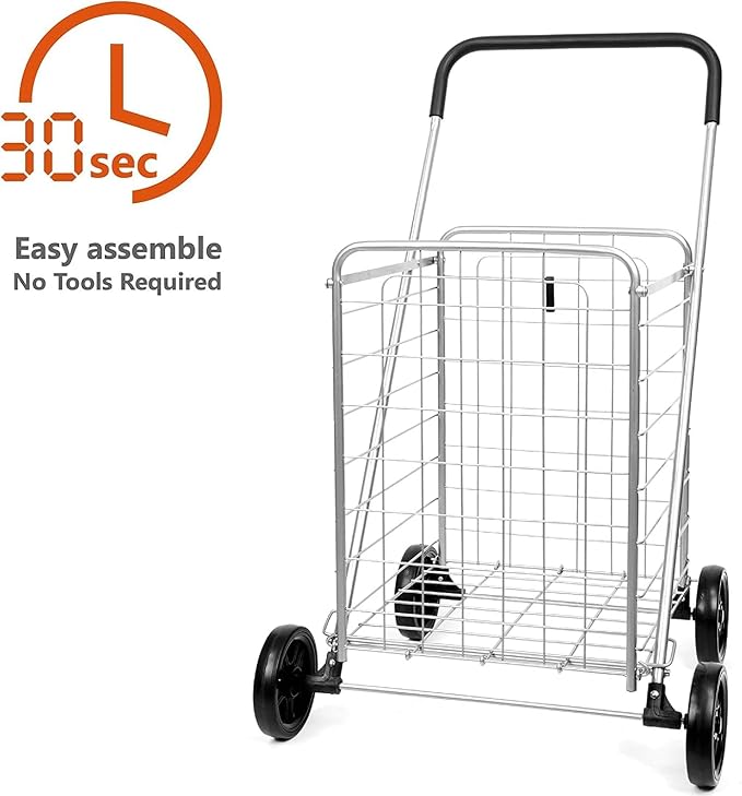 Grocery Utility Shopping Cart - Image 5