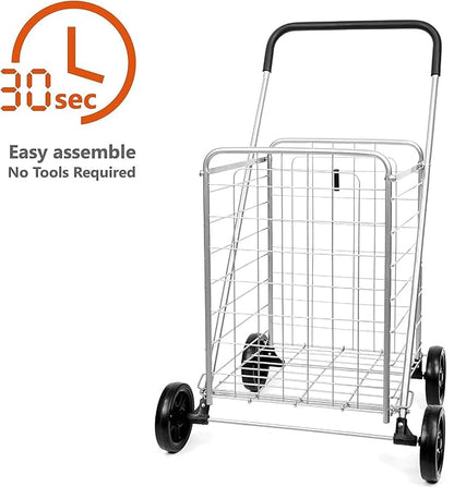 Grocery Utility Shopping Cart - Image 5