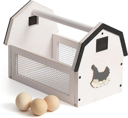 Wood Farmhouse Egg Collecting Basket by ZSHLXM