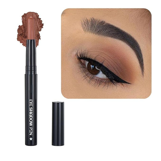 Coffee Eyeshadow Stick Makeup, Cream Shimmer Eye Shadow Pencil, Hypoallergenic by SAUBZEAN