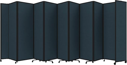 Versare Room Divider 360 Portable Wall Partition | Folding Panels | Large by VERSARE