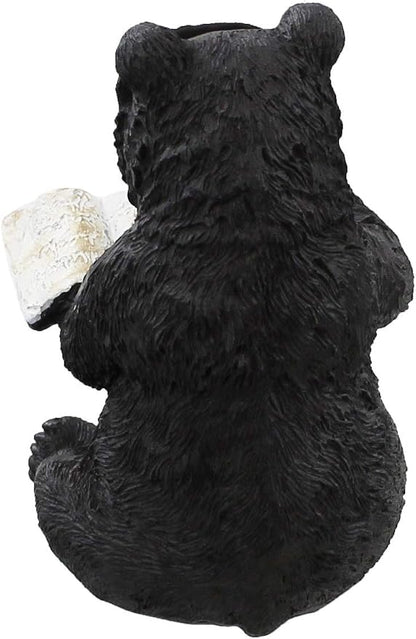 Whimsical Sitting Bear Reading Book Eyeglasses Holder Stand - Image 5