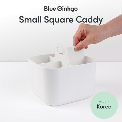 BLUE GINKGO Small Stackable Organizer Caddy – Korean-Made Portable Tote - Image 2