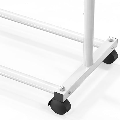 Simple Houseware Standard Rod Garment Clothing Rack, Extendable Width from 30 - Image 6