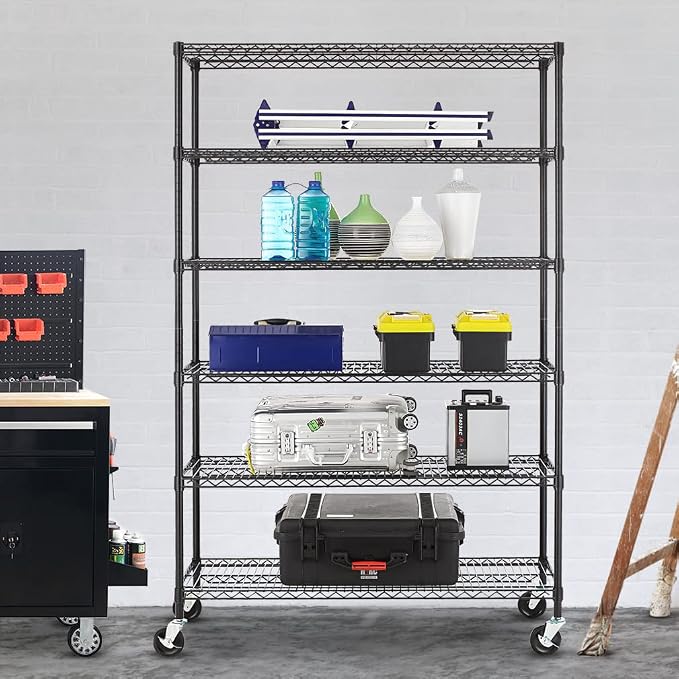 PayLessHere | 6-Tier Wire Shelf - Image 2
