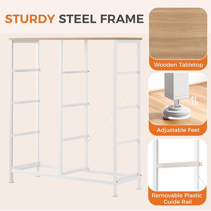 Sweetcrispy 8 Drawer Fabric Dresser - Image 6