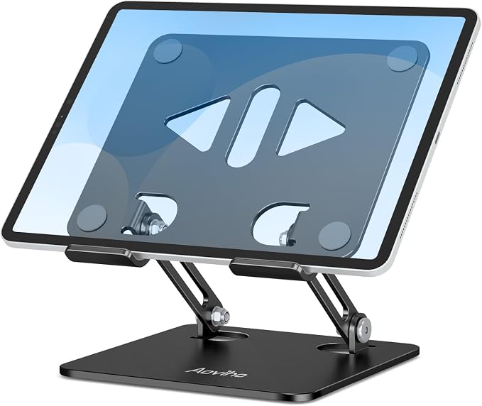 Tablet Stand Holder for Desk, Adjustable Desktop Tablet Holder, Foldable - Image 7