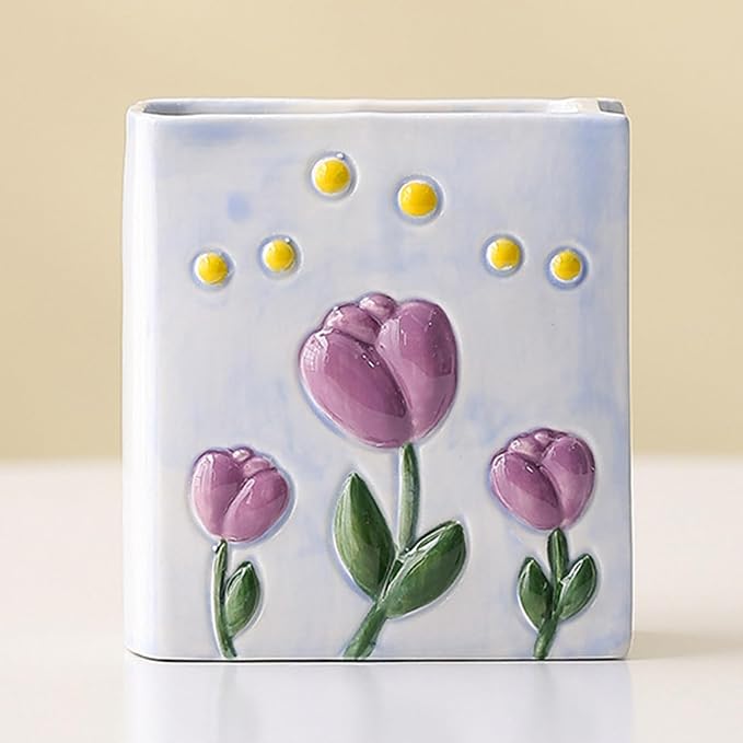 Book Vase Tulip Pencil Cup Pen Holder - Image 4