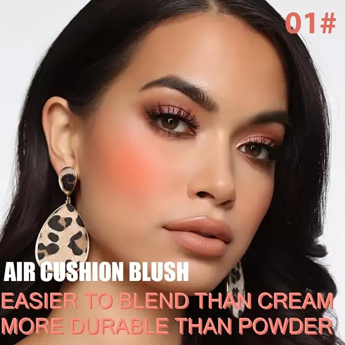 Powder Matte Blush Cheeks Face Makeup - Image 2