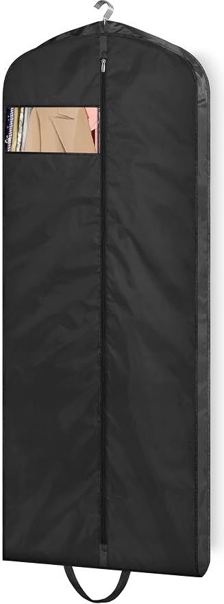 MISSLO 65" Gusseted Hanging Garment Bags by MISSLO