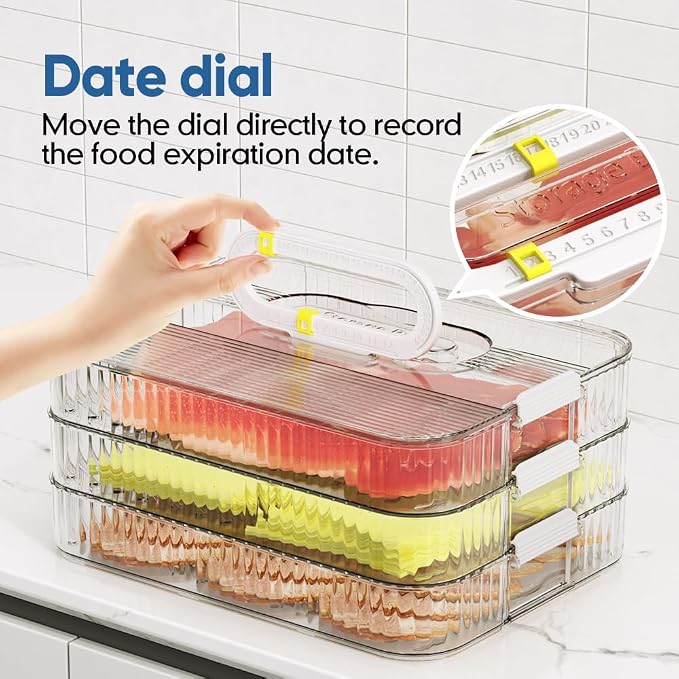 Deli Meat Container for Fridge Organizers and Storage, Lunch Meat Container for - Image 4