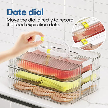 Deli Meat Container for Fridge Organizers and Storage, Lunch Meat Container for - Image 4