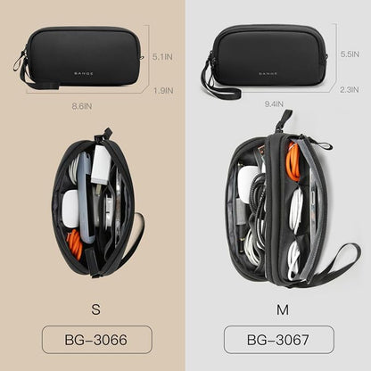BANGE Electronics Organizer Travel Case, Water Resistant Travel Bag, Tech Pouch - Image 3
